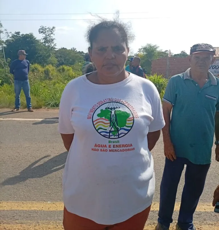 Conceição Dias dos Santos, uma das líderes do movimento, destacou as reivindicações