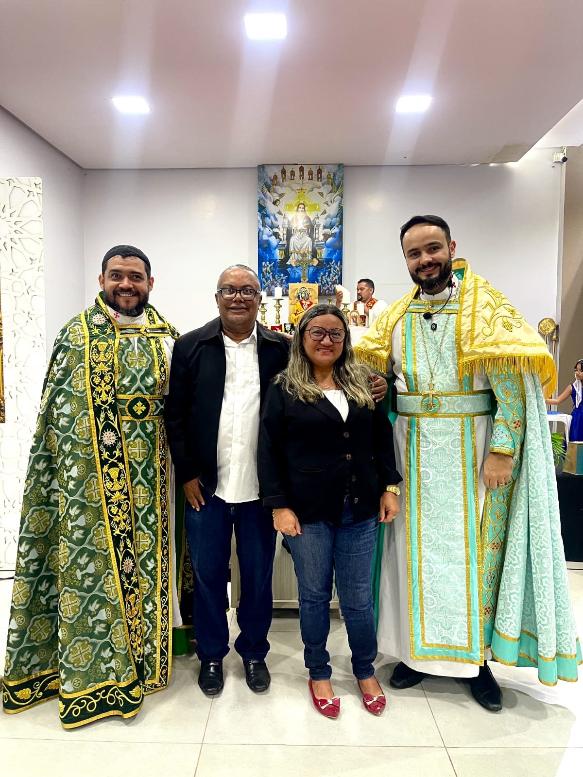 Padre Caio Queiroz preside Santa Missa marcada por fé, reflexão e emoção em Canaã dos Carajás